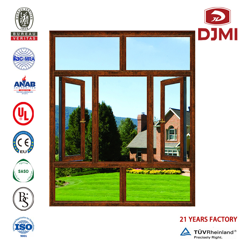 Modern Aluminium Profile Factory Price Window Merk New Sound Insulation Photo Design Aluminum Designs Frame Casement en Deur Aluminium Price Window Hot Selling Photo Design Aluminum Design Casement Window Aluminium Windows and Doors