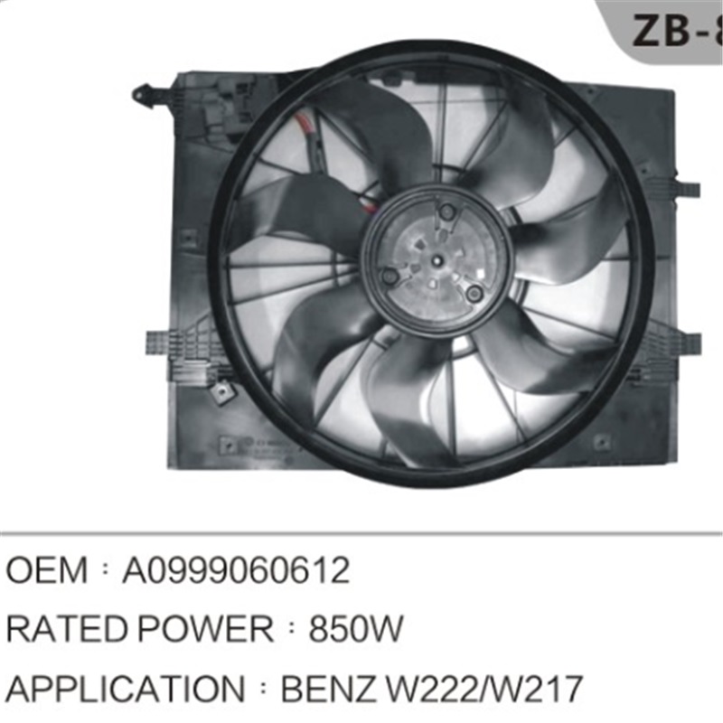 MERCED BENZ Machinekoelventilator A0999060612