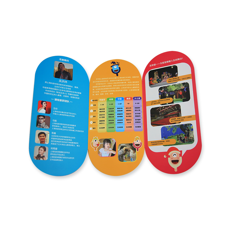 Tri-fold flyer (vooral)