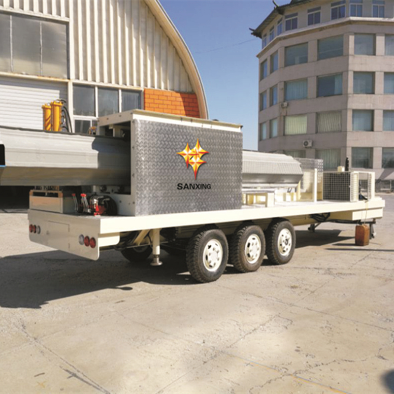 ACM No-Girder Arch Roof Forming Machine SX-ACM-1200-800