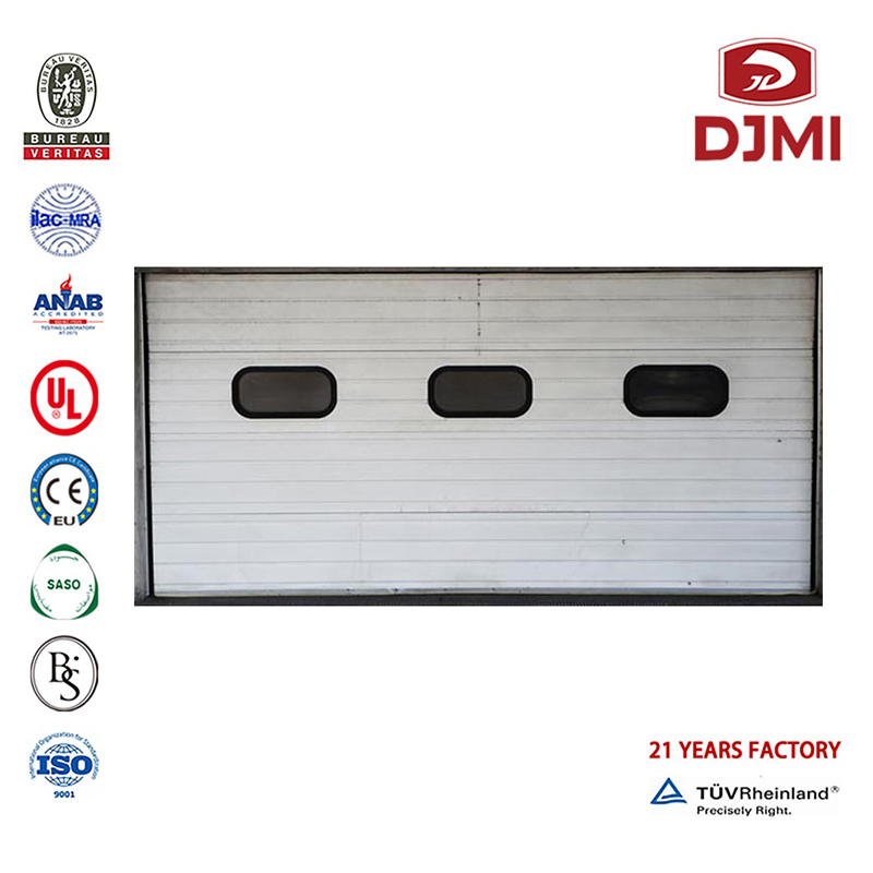 Nieuwe ontwerp Double Layer Slat Aluminum Roller Metal Building Garage Deuren Sectional Deur merk New Factory Price Aluminum Roller Home Deur Overhead Garage Hot Selling Best Aluminum Deur Design Quality Garage Deuren