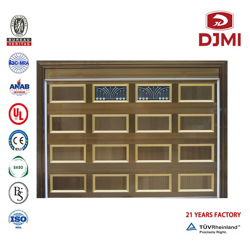 Gloedelektrische Roller Shutter gebruikte Commercial Exterior Glass New Garage Deur Hot Selling Wood Grain Rolling Deur Kleur Rolling Dooor Vervaardiging Custom Garage Doors Multifunctioneel Aluminum Rolling Deur Prijzen Commerciële Gar...