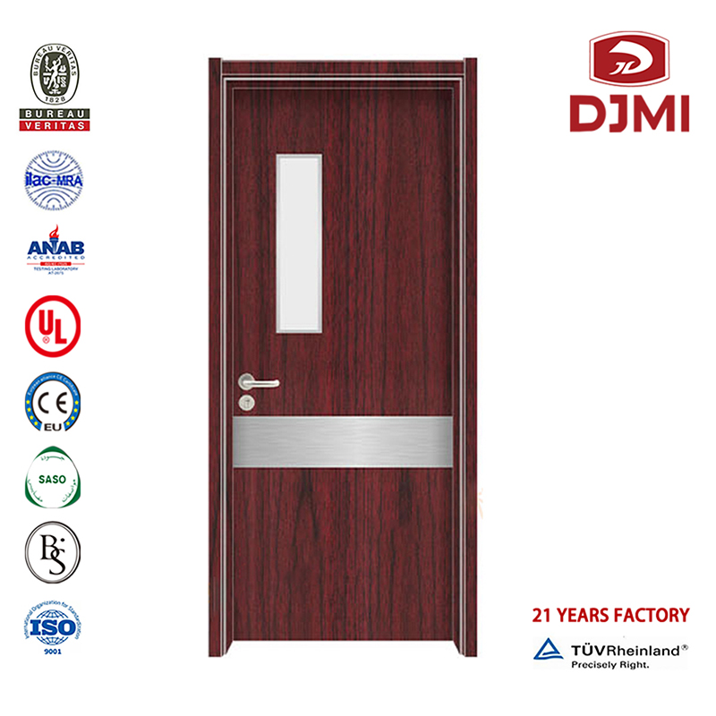 High Quality Mdf Skin Wooden Double Designs Lamineerde Deur Goedkope Hout Hout Graan Kleur Eerste Deur Aangepaste stalen Houten Deur Hoofdpoort Kleuren Hospital Deuren