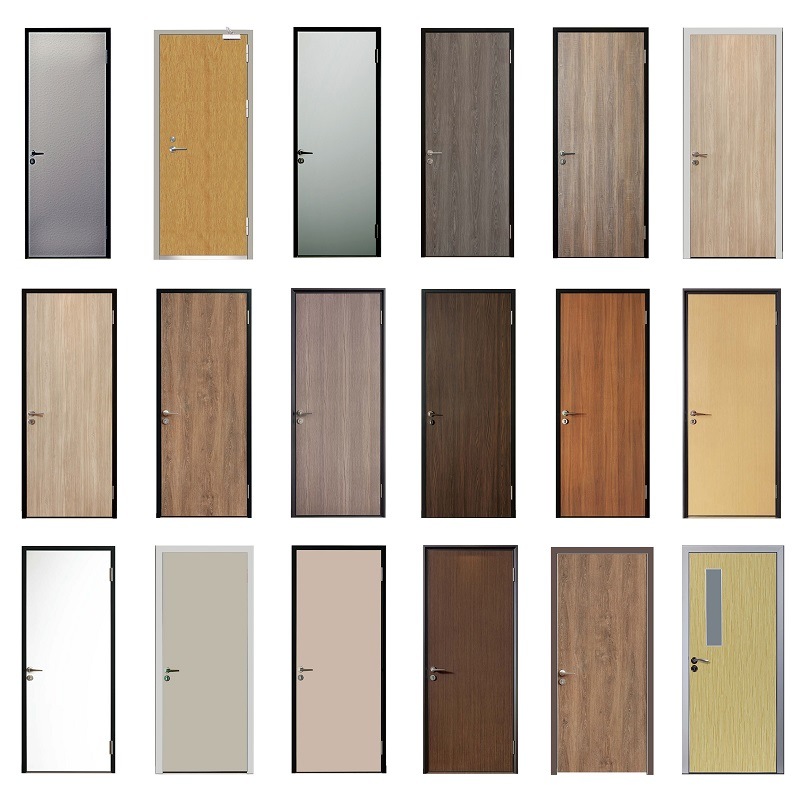 Chinese fabriek Saoedi-Arabië Slaapkamerontwerp Buitenlandse houten deuren Flush Wooden Door Swing Hoge kwaliteit houten buitendeur buitenlandse deuren