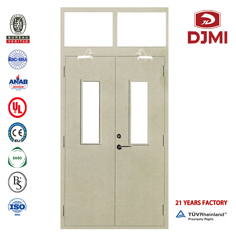 Chinese fabrieksprijsdeur in Bangladesh Stalen brandwerende deuren Hoge kwaliteit veiligheid Anti-brand Bs 476 stalen branddeur Goedkope bewijs Commerciële Maleisië Stalen branddeur in Filippijnen