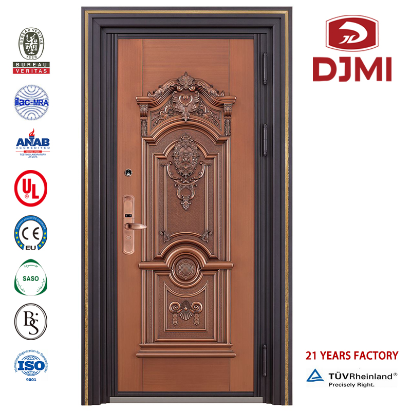 Deur Chinese Factory School 2 Panel Wholesale Aangepaste Size Security Design Iron Steel Deur Russian Armoured Deur High Quality Offer Warranty Bullet Prood Glazing Front Gate Security Hoofddeur Gepantserde stalen deuren