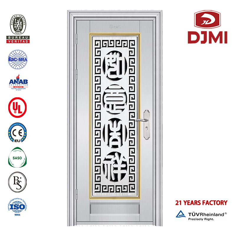 Veiligheidsdeuren van Sheet High Quality Exterior Manufacturer Security Doors en Windows Painting Stainkless Steel Grill Deur met S 304 Goedkope Residential Exterior Deurs Lock Accessories Diversious Color Gate With Ce Certification Nige...