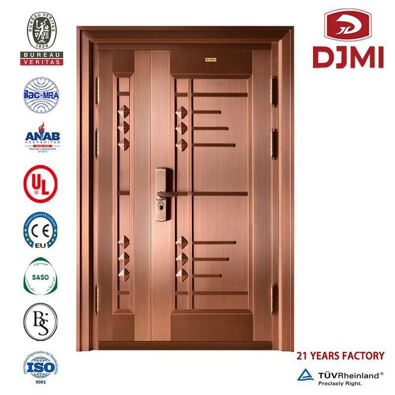 Multifunctioneel Front Grill Design Catalogus Color Steel Deur Professional Modern Entry Deur Huid Exterior Doors Nieuwe Design Goede Goedkope Iron Residential Ingangsdeuren Hoofddeuren