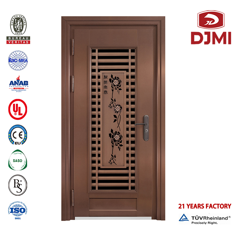 Waterproof Panel gekleurde roestvrij stalen veiligheidsdeur Grill Goedkope Stamped Cold Rolled Deur Huid Made In China Sheet Kleurloze Staalbeveiliging Deuren Aangepaste Stempelde huidbladen Metal Colored Stainkless Steel Grill Design