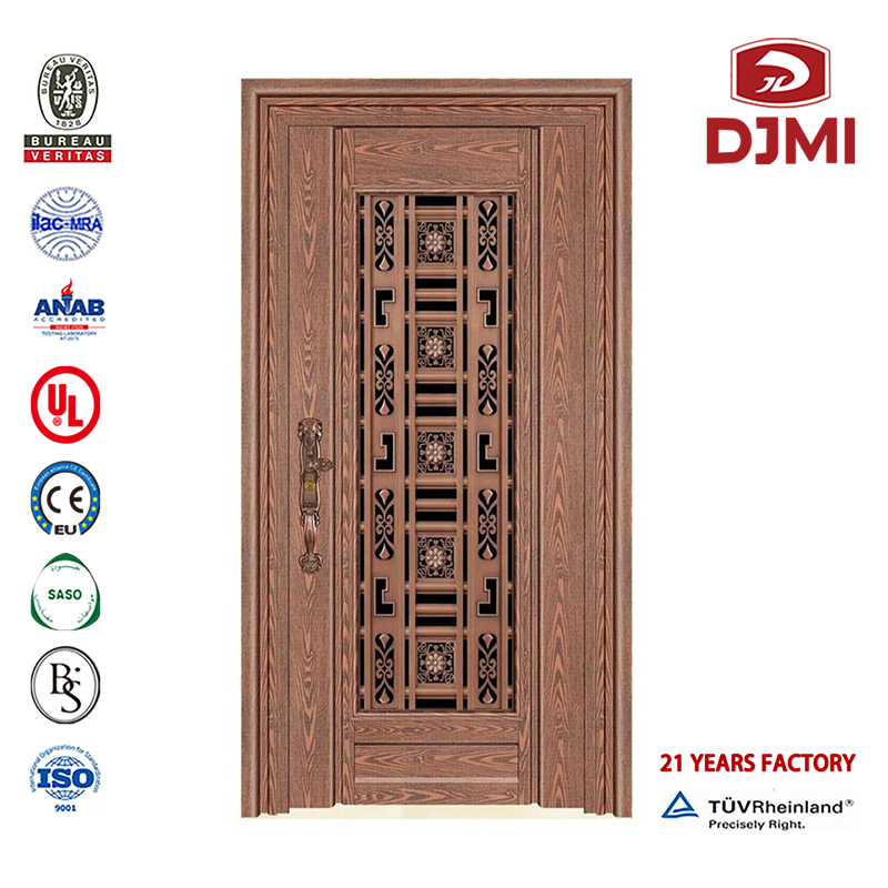 Steel Double Deur Design Chinese Factory Gate Speciaal ontworpen Huid Metalen Hout Naaldblad Gekleurde roestvrij Staal Hoofddeuren Hoge kwaliteit Cold Rolled Speciaal Gegevenscentrum voor huidwater Gekleurde roestvrij stalen Veiligheidsd...