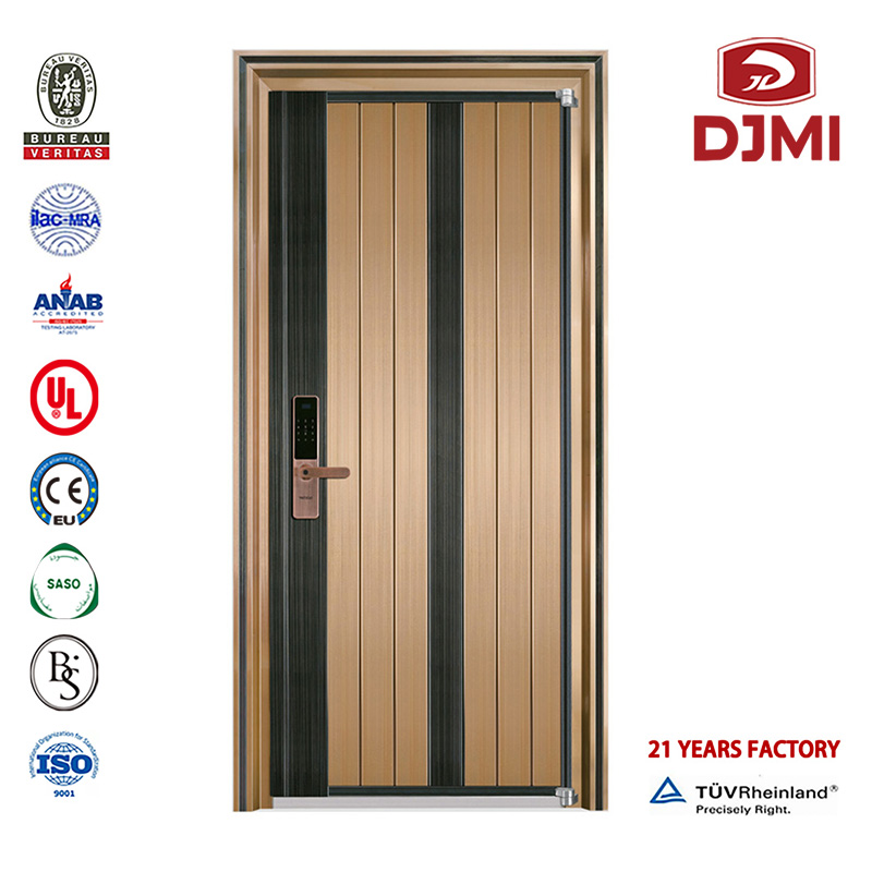Hout gepantserde Deur Hoge Kwaliteit Classic Design Armor Best Soundproof Anti-Theft House Sliding Patio Deuren Aangepaste Stalen Gepantserde Deur Goedkope Italiaanse Beveiliging IJzer en Hout Brandweer Binnendeur