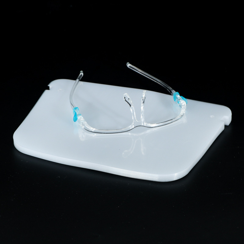 Fashion Full Cover Plastic Clear Visors Plastic Eye Shield Antifog Glass