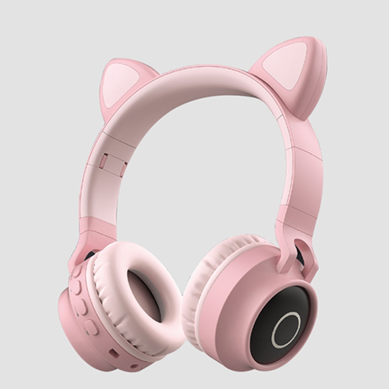 Gift Foldable bluetooth kinderen led cat hear phone