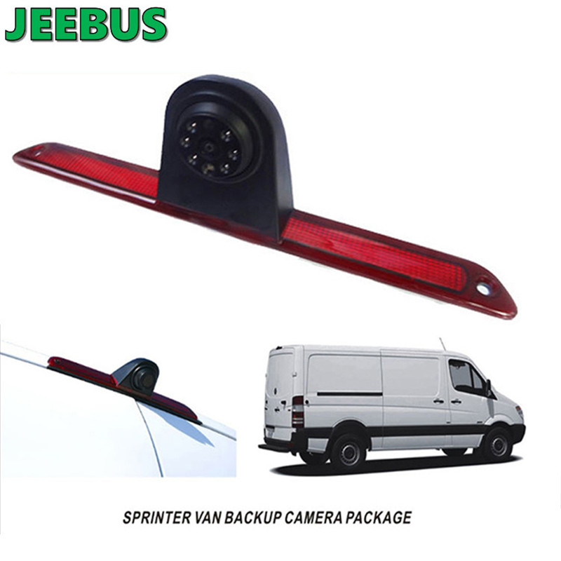 HD Nachtzicht Waterdichte remlichtcamera voor Benz Sprinter VW Crafter 2007-2019