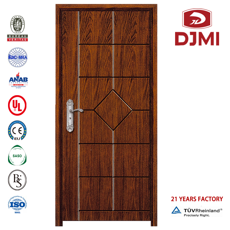 Hoge kwaliteit Ul Certified Wooden Modern Design Fire Deur Wood Ingangsdeuren Goedkope Veneer Wood Design Prout Wood Design Deuren van het Brandkantoor Aangepaste Ul Certified met Wood Frame Prout Timber Fire Deur Flat Wood Doors