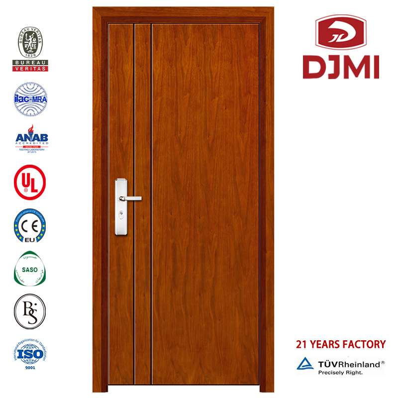Chinese Fabriek Manufactuer Fd30 Steel Fire Deur Plain Solid Wood Doors High Quality Ul Certified Wood Design Modern Fire Deur Wood Ingangs Deurs Goedkope Hout Design Prout Fire Deur Rated Office Deurs
