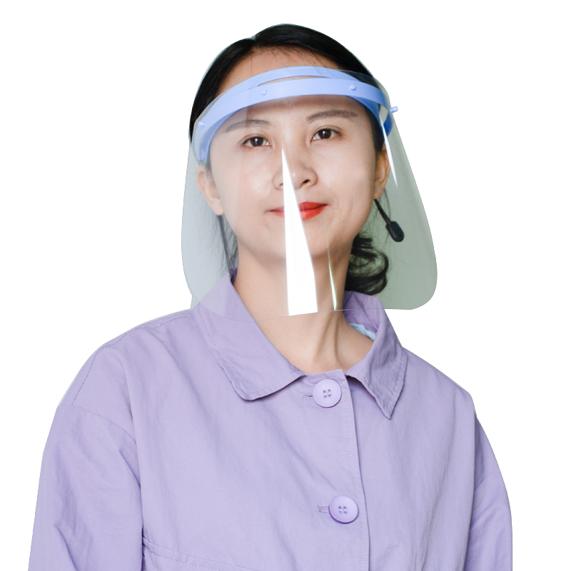 DIN EN Spatter Protection Face Visor Transparant Clear Shieldface Antimist