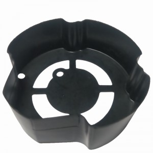 Hoge temperatuurbestendige black pp isolation sheet 0.43mm brandvertragende pakking verwerking