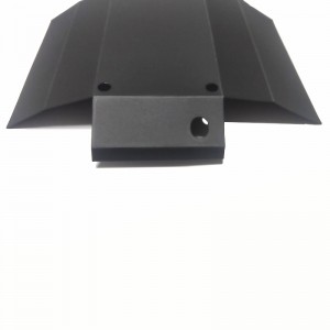 0.43mm PP isolerende plaat, gemakkelijk te vouwen isolerende pakking, zwarte brandvertragende isolerende plaat vormen