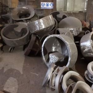 Boot aan boord van Cast Steel Ontvangen Bollard