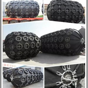 Mooring en Berthing Marine Fender Anti-botsing Pneumatische Rubber Fender