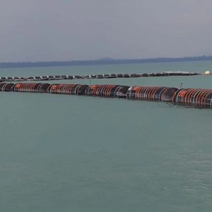 Drijfslang flexibele slang voor het lossen van drijfmest voor het vaartuig