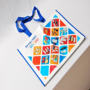 Dure, herbruikbare winkelzakken voor de handgreep