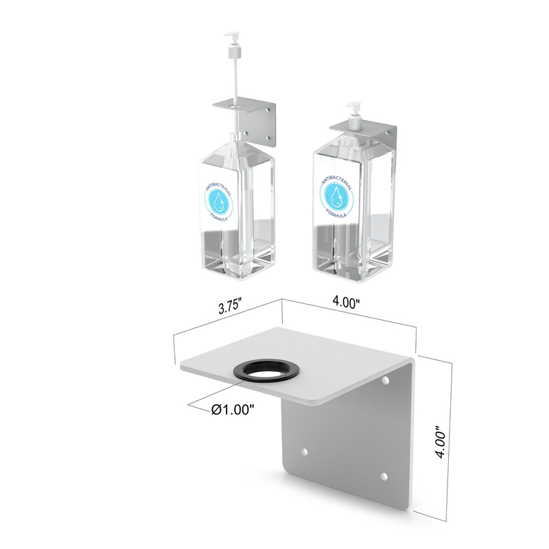 TMJ712 Aangepaste draagbare vloer Standing Hand Sanitizer Dister Dispose Stand frame instelbaar