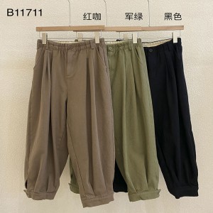 Losse Women\'s Pants die op maat zijn gemaakt voor elke gelegenheid, meest comfortabele casual style katoenen linnengebruik 11711 Stijlvolle en losse broeken