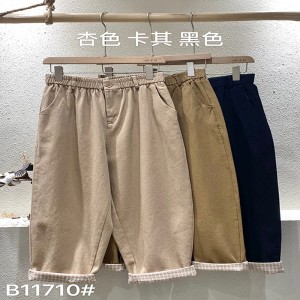 Losse Women\'s Pants die op maat zijn gemaakt voor elke gelegenheid, de meest comfortabele casual style katoen aangepaste 11710 Stijve en losse broeken