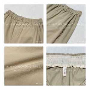 Losse Women\\\\\\\\\\\\\'s Pants die zijn toegesneden om te passen voor elke gelegenheid, meest comfortabele casual style katoenen linnengebruik 11722 Stijlvolle en losse broeken