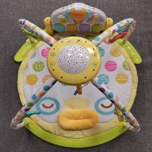 Plastic ronde babyactiviteit playmat/playgym -eend
