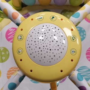 Plastic ronde babyactiviteit playmat/playgym -eend