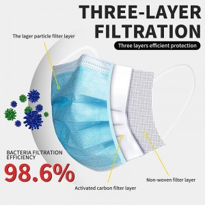 3-laags wegwerpmasker