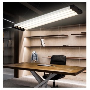 Kantoor Winkelcentrum Kantoor Kroonluchter Kroonluchter Kroonluchter Kroonluchter Eenvoudige stripvormige hoekplafondlamp High Power