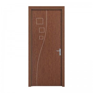 2021 houten deur fabrikant nieuw ontwerp wpc deuren vochtbestendig brandwerend