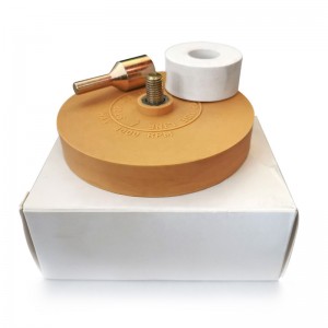 Rubberen gumwiel voor plaksticker Pinstripe Decal en grafische verwijderaar met 1/4 \\\\\\\\\\\\\\\\