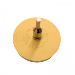 Rubberen gumwiel voor plaksticker Pinstripe Decal en grafische verwijderaar met 1/4 \\\\\\\\\\\\\\\\