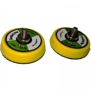 Polyurethaan PU Abrasive Sanding Pad Perfect gebalanceerd backing Pad met Hook Loop Backing for Orbital Sander