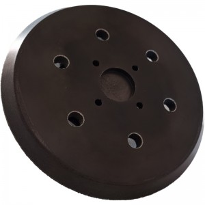 Beste verkoop 5inch Black Polishing Pad voor Pneumatische hulpmiddelen Sanding Backing Pad