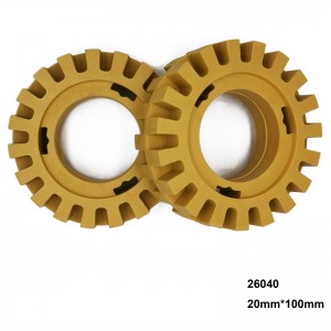 4 Inch Rubber Eraser Wiel Vinyl Stripe Adhesieve Tape Grafisch Afzetsel voor tekens Glass Boat Car Windows