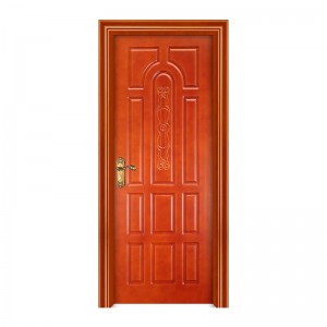 China Factory badkamerdeur ontwerp witte houten wpc deur speciale toepassing voor appartement