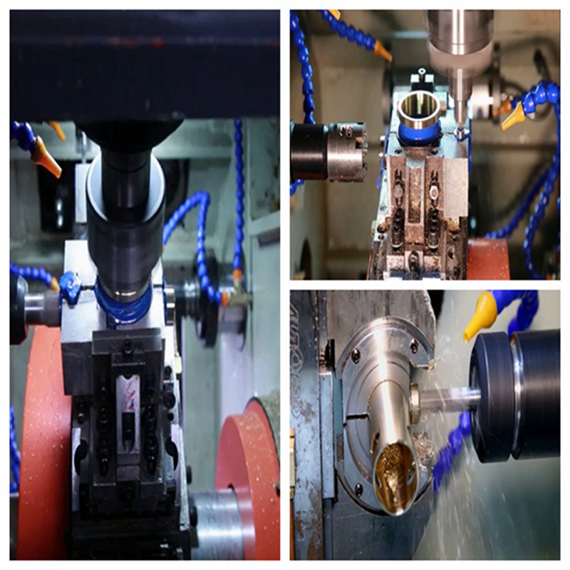 Drie-Direction Six-Station Five-Axis Three-Way Pipe Fitting Processing Special Machine