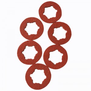 Hittebestendig rond snel papier, brandwerend rood snel papier, elektrisch isolatiepapier