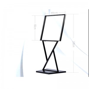 MJ PP-558 Een frame stabiele draagbare reclame mobiele poster banner foldable poster stand