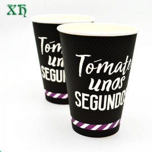 12oz rimpelmuur papieren beker