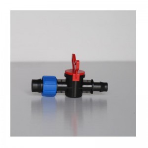 20 druppelirrigatie buisklep