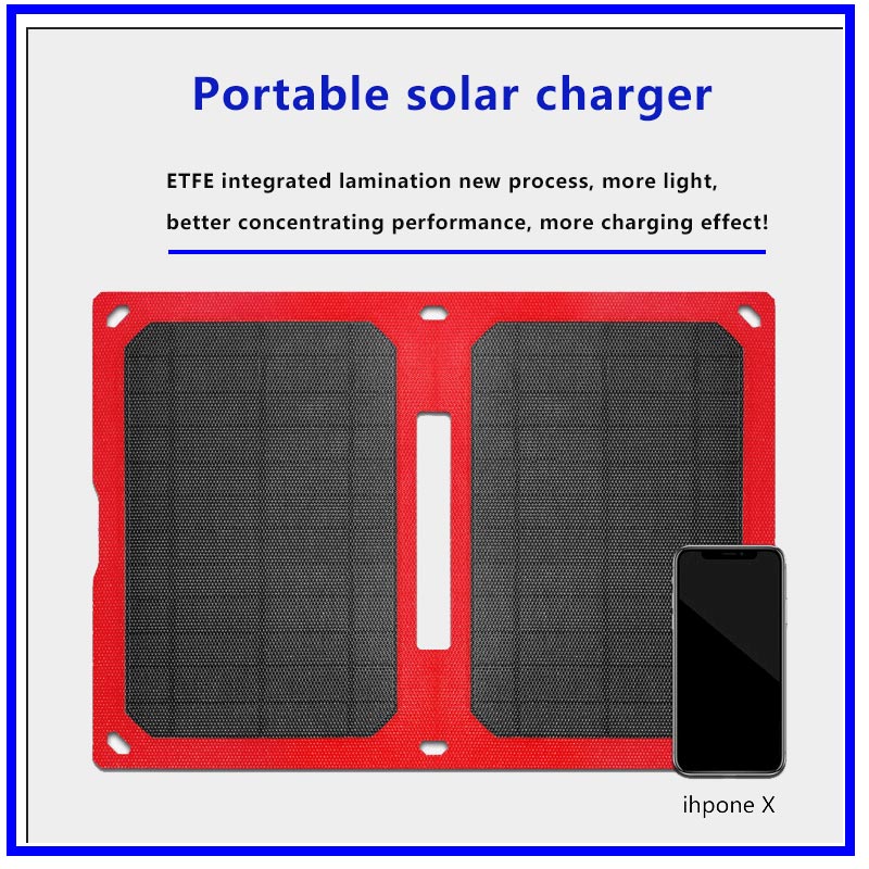 14W Solar oplaadpaneel