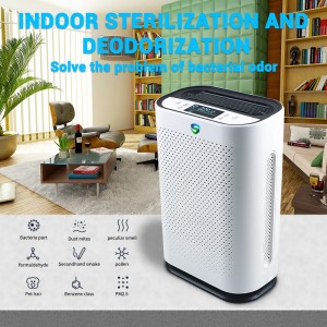 Sterke reiniger voor sterilisatie in de lucht