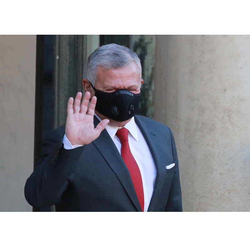 Jordan\'s koning Abdullah ontvangt Coronavirus-vaccin